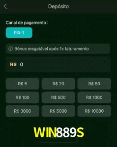 deposits WIN889S